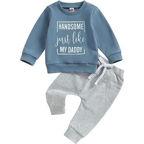 YINGISFITM Baby Boy Fall Clothes Camo Sweatshirt Long Sleeve Shirt Top Pocket Pants Set Winter Outfit for Toddler Boys
