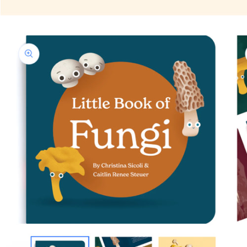 Little Book of Fungi | Classic Board Book About Mushrooms – Chunky Deli