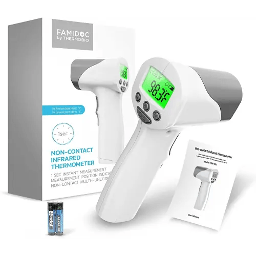 Medical Grade Heavy Duty Touchless Infrared Forehead Thermometer, for Adults & Baby Thermometer Gun, Instant Results