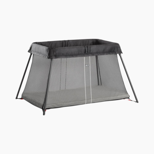 Babybjörn Travel Crib & Organic Sheet Bundle - Black