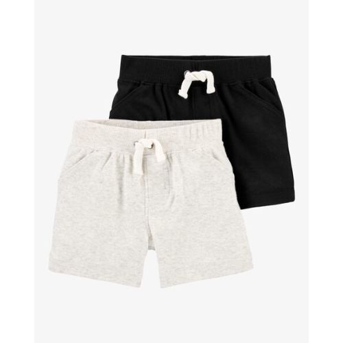 Baby 2-Pack Cotton Pull-On Shorts | Carter's Size: Newborn
