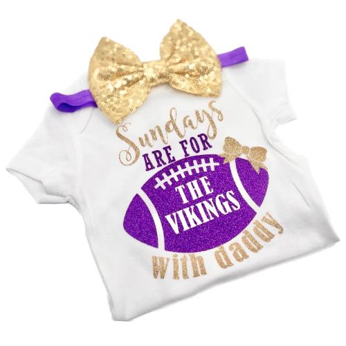 Sundays are for Vikings, cutest Vikings fan, Sunday night football, Vikings football, baby football shirt, Vikings football shirt, Vikings