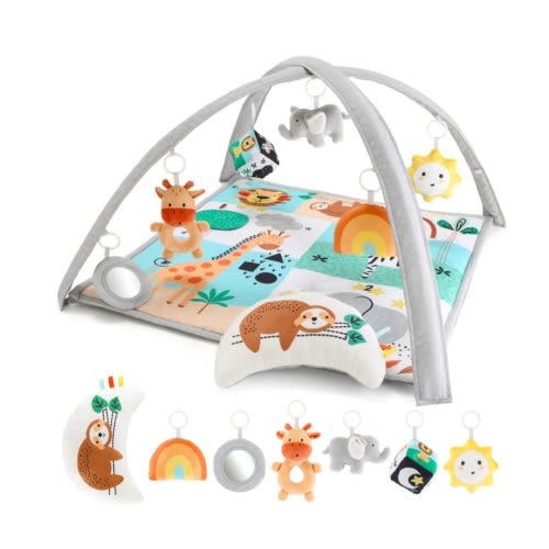 Safari 7-in-1 Baby Activity Gym and Playmat