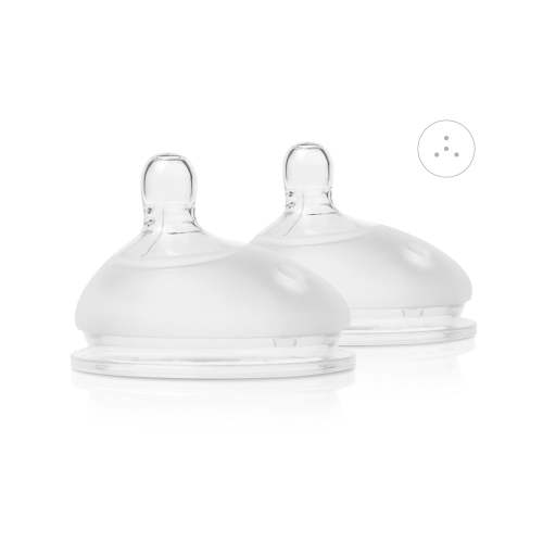 Olababy Gentlebottle Anti-colic Silicone Wide Neck Bottle Nipples