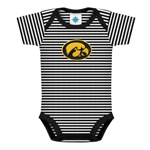 Creative Knitwear College Baby NCAA Infant Striped Bodysuit