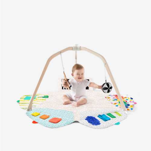 LOVEVERY | The Play Gym | Award Winning For Baby , Stage-Based Developmental Activity Gym & Play Mat for Baby to Toddler
