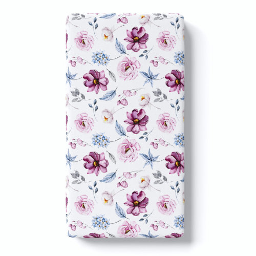 Honey Lemonade Ultra Soft Fitted Crib Sheet with Vintage Floral Pattern – Cozy and Stylish, Fits Standard Crib 52x28x7 inches | Wayfair