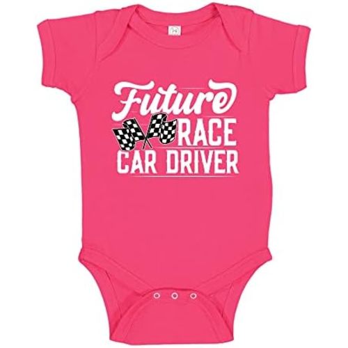 Future Race Car Driver Racing Baby One Piece Or Toddler T-Shirt Racing Kids Clothing