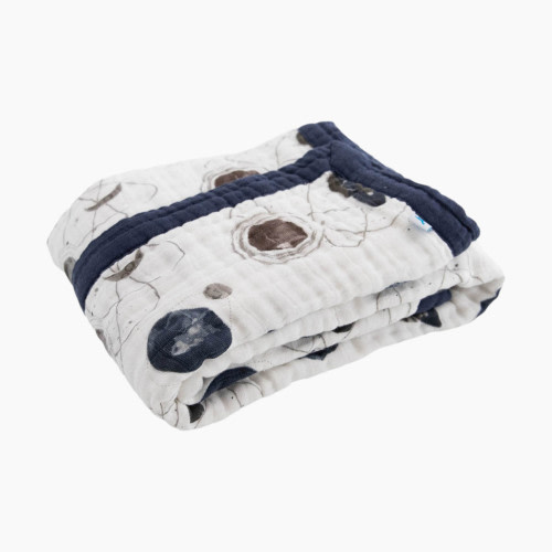 Little Unicorn Cotton Muslin Baby Receiving Quilt - Planetary