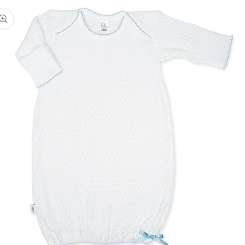 Paty Knit Overlap Shoulder Gown #115 – PatyInc