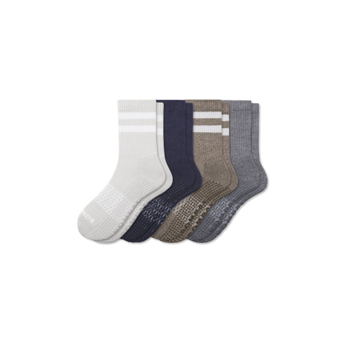 Women's Gripper Half Calf Sock 4-Pack
