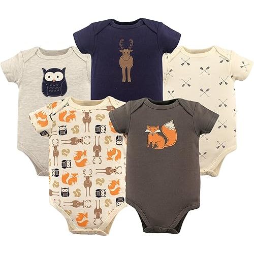 Hudson Baby Baby Cotton Bodysuits