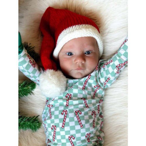 Santa Knit Hat, Red