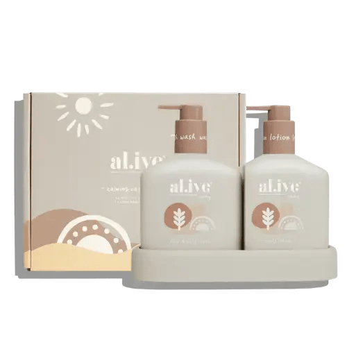 BABY HAIR & BODY DUO - CALMING OATMEAL – al.ive body