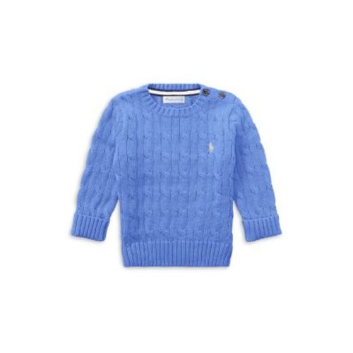 Boys' Cable-Knit Cotton Sweater - Little Kid