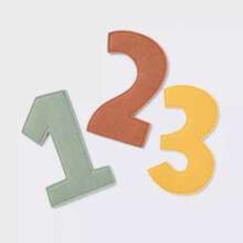Milestone Felt Numbers - Multi Color - Cloud Island™ | SHEIN USA