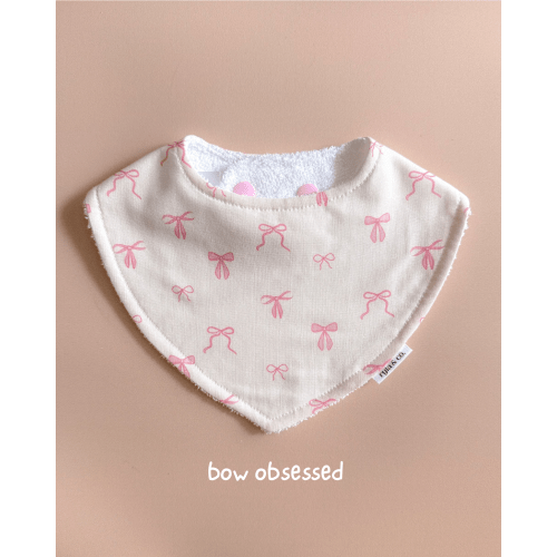 Dribble Bib Bamboo Cotton | Bow obsessed