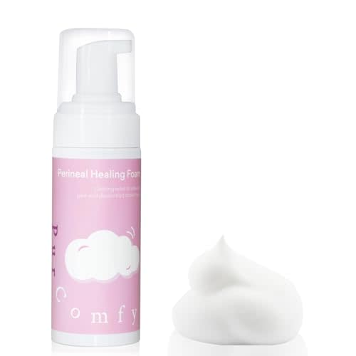 PurComfy Perineal Soothing Foam for Postpartum Care, Cooling Postpartum Foam with Camellia Japonica Extract for After Birth, 5 Fl Oz