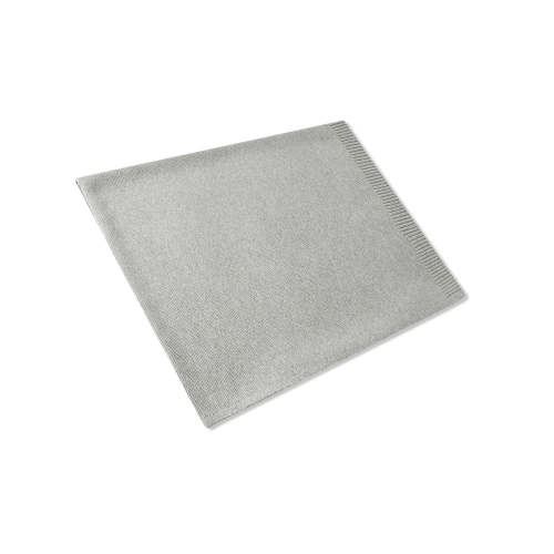 Grey Knitted Blanket
