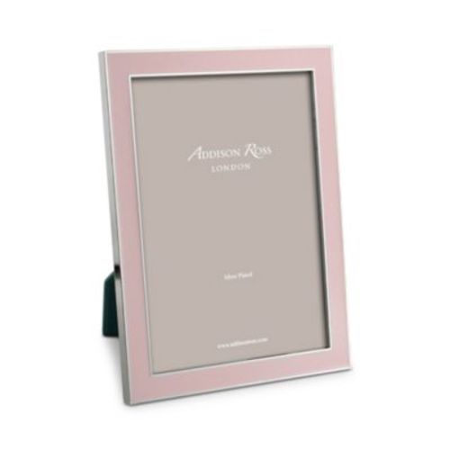 Light Pink Enamel Picture Frame, 5" x 7"