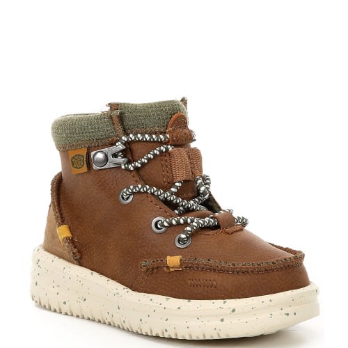 HEYDUDE Boys' Bradley Leather Boots (Infant)