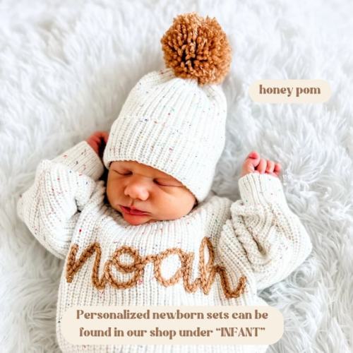 Newborn Toboggan- Part of Matching Set, Newborn Knitwear, Birth Announcement Outfit, Baby Shower Gift