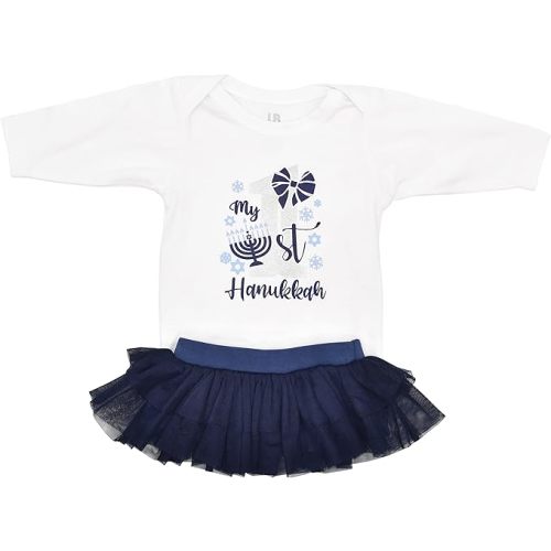 Baby Girls An Outfit For Every Holiday 3 - 0 Months - 1st Hanukkah