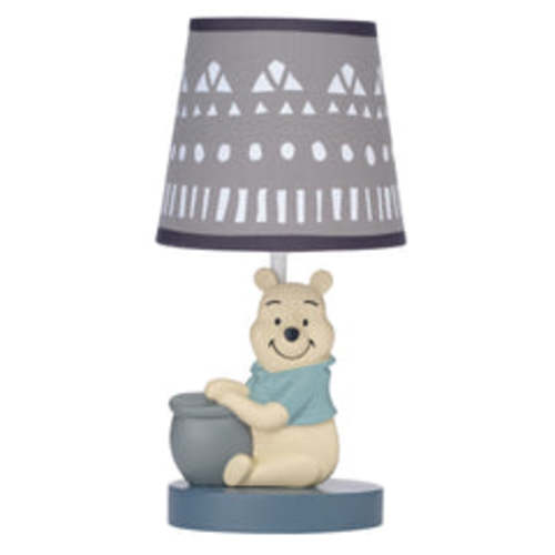 Forever Pooh Lamp with Shade & Bulb
