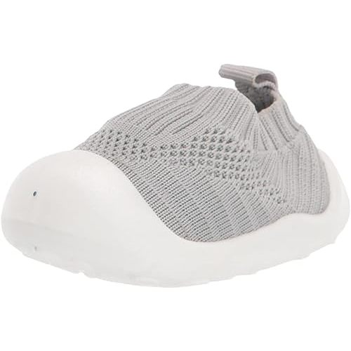 Gerber Baby Girls' Baby Toddler Boy and Girl Stretchy Knit Slip-On Sneaker