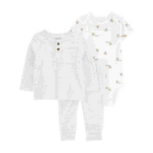Carter's Child of Mine Baby Unisex Outfit Set, 3-Piece, Sizes Preemie-6/9 Months