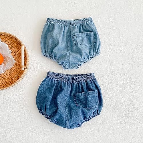 Colorful Childhood Toddler Denim Bloomers Shorts 3-6MONTHS