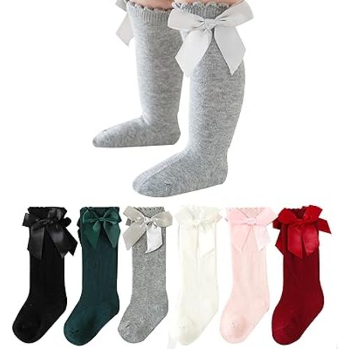 Baby Knee High Socks Newborn Infants Toddlers Cotton Uniform Stockings Warm Cotton Boys Girls Stockings