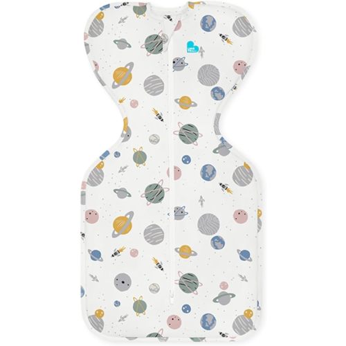 Love to Dream Swaddle, Cotton, Small (8-13 lbs.), Space, 0.2 Tog Sleep Sack
