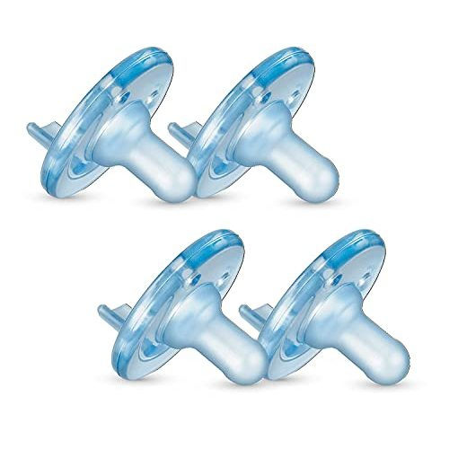 Philips Avent Soothie 3-18 months, blue/blue, 4 pack, SCF192/46