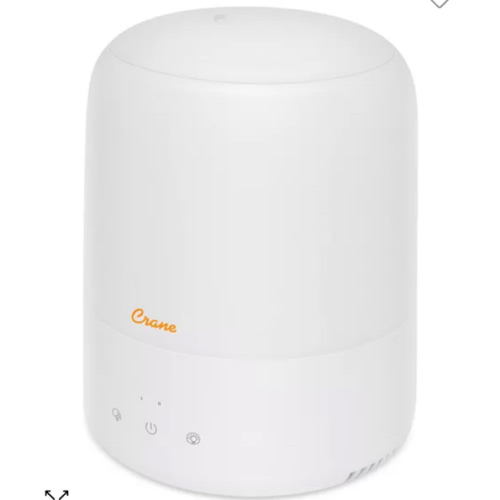 3 in 1 Compact Humidifier - 0.5 Gallon with Sleep Support Light & Aroma Diffuser