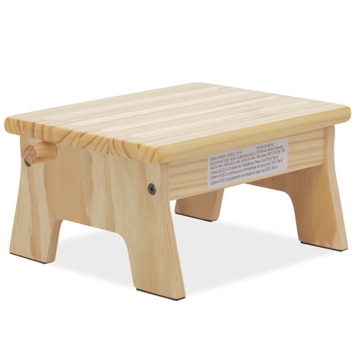Dream On Me Ease-Up Adjustable Nursing Footrest In Natural