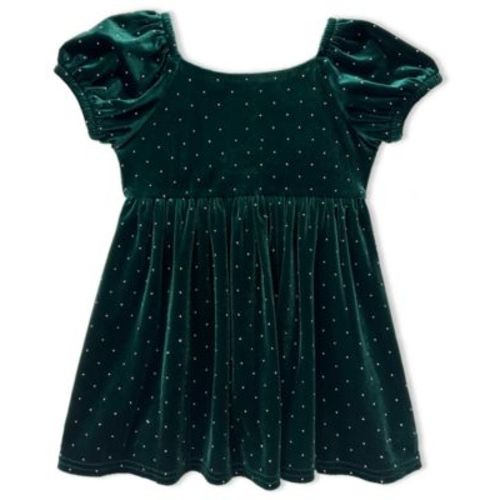 Baby Girls' Stretch Velvet Dress