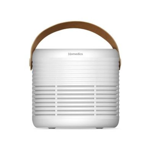 HoMedics True Hepa Air Purifier for Small Rooms with Aromatherapy Green