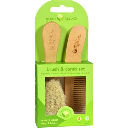 Green Sprouts Comb And Brush Set (2 Sets)