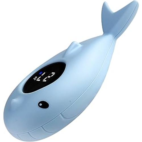 Baby Bath Thermometers Accurate Digital LED Bath Thermometer Safe Waterproof Water Thermometer Cute Whales Ice Bath Thermometer Bath Thermometer Digital Baby Water Temperature Thermometer