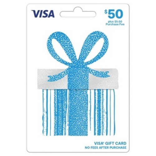 $100 Visa Gift Card (plus $5.95 Purchase Fee)