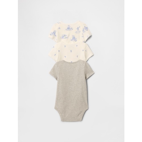 Baby Peter Rabbit™ First Favorites Organic Cotton Bodysuit (3-Pack) | Gap
