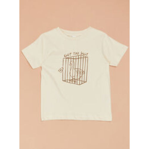 Got Too Silly Toddler Tee in Natural and Brown | Tullabee