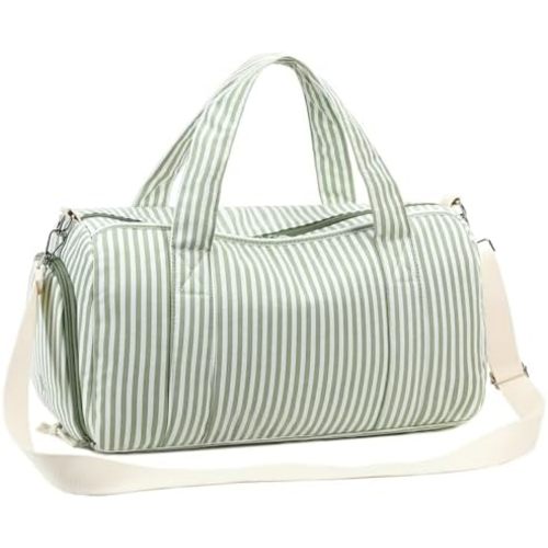 BLUBOON Duffle Bag Girls Kids Cute Gym Bag with Shoes Compartment & Wet Separation Waterproof Sports Overnight Travel Bag