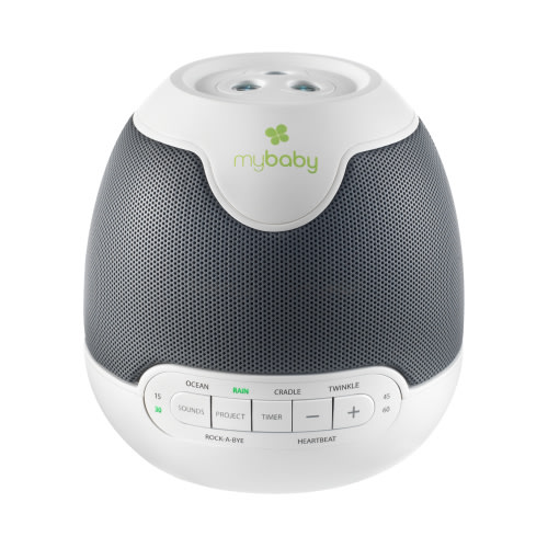 Homedics My Baby Lullaby Sound Spa Sound Machine and White Noise Machine - Sounds & Projection, Plays 6 Sounds & Lullabies, Image Projector, Auto-off