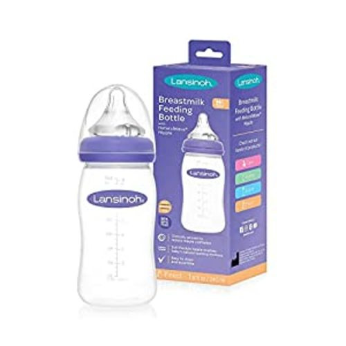 Lansinoh Breastmilk Feeding Bottle with NaturalWave Nipple