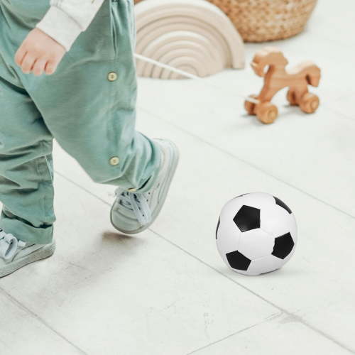 Milisten Lightweight Soccer Ball Toy Balls for Kids Baby Child White