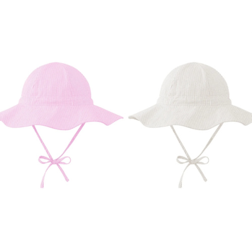Zando 2 Pcs Sun Protection Baby Sun Hat Sun Protection Toddler Sun Hat Beach Hat Wide Brim Newborn Sun Hat Adjustable 2 Pack Pink & Beige 3-6 Months - Walmart.com