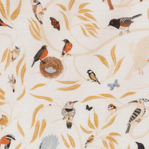 For the Birds Crib Sheet