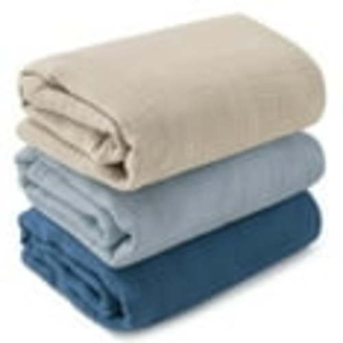 Gllquen Baby 3-Pack Muslin Organic Cotton Swaddle Blankets for Newborn Infant Boys Girls 38"x40", Blue